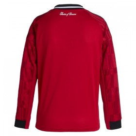 Manchester United Hjemme 2025-26 - Fodboldtrøjer (L/S)